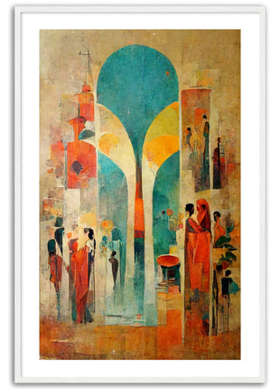 Abstract Boho Poster