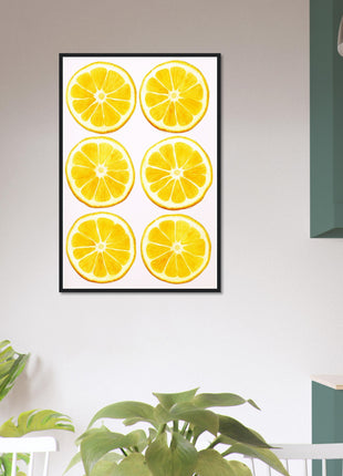 Lemon slices poster