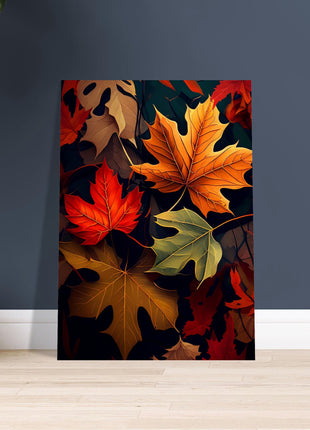 Fall leaves poster