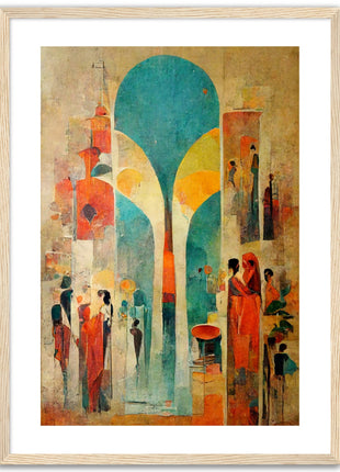 Abstract Boho Poster