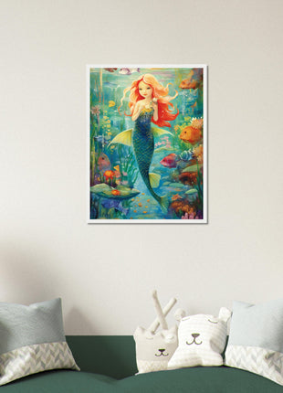 Littler mermaid kids poster