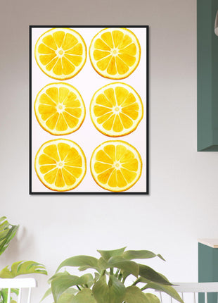 Lemon slices poster