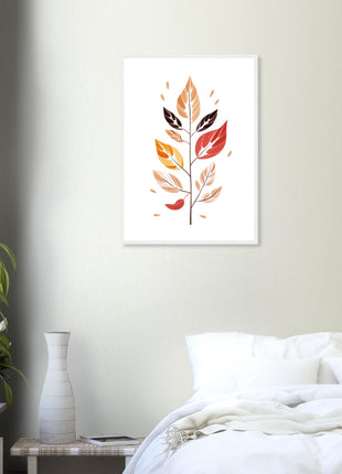 Fall branch poster