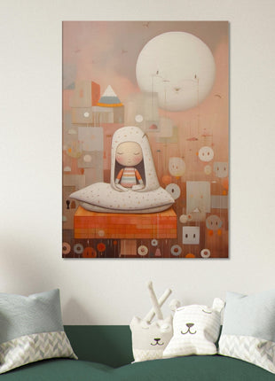 Little sleepyhead - kids room poster