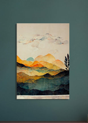 Abstract Landscape Poster