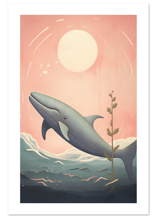 Whale & Sun poster