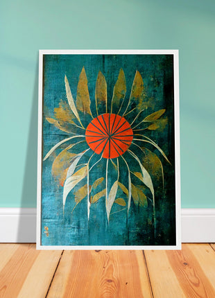 Boho Feather Poster