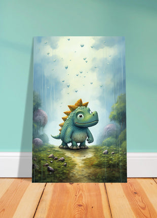 Affiche petit dinosaure