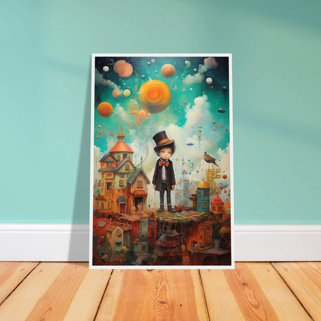 Little magician - kids room poster