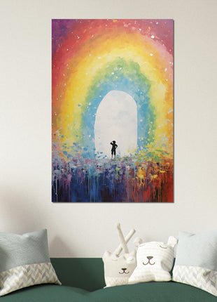 Over the rainbow poster