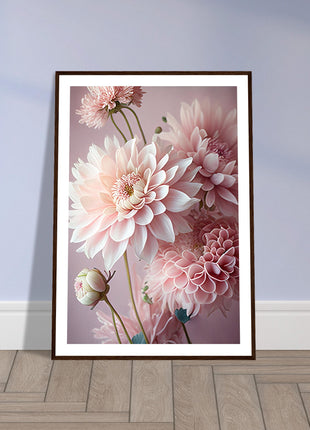 Pastel Pink Flower Poster