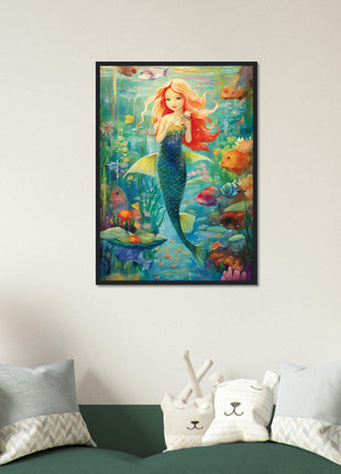 Littler mermaid kids poster