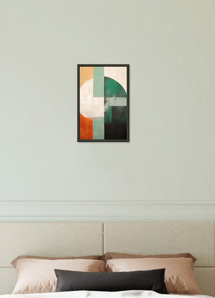 Modern painting poster