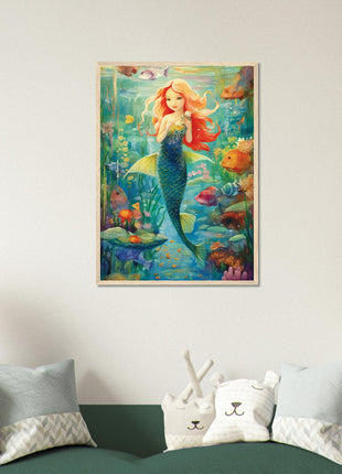 Littler mermaid kids poster