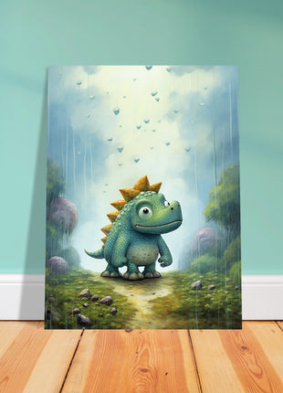 Kleine dino-poster