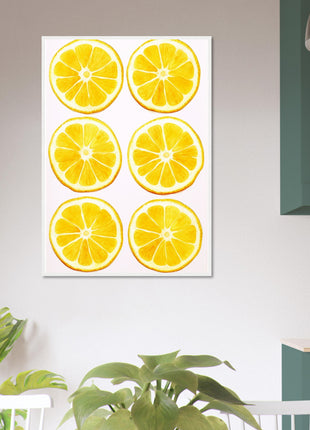 Lemon slices poster