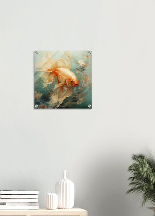 Seren goldfish poster