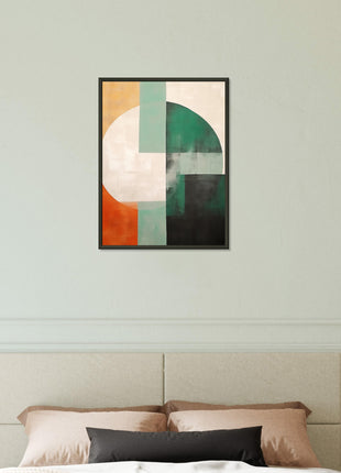 Modern painting poster