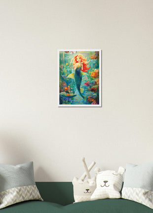 Littler mermaid kids poster