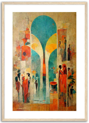 Abstract Boho Poster