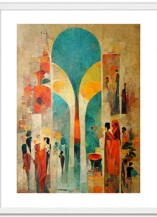 Abstract Boho Poster