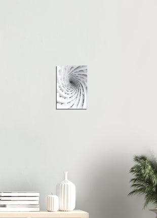 Spiral tunnel modern poster