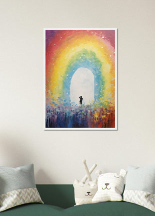 Over the rainbow poster