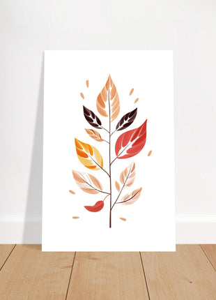 Fall branch poster