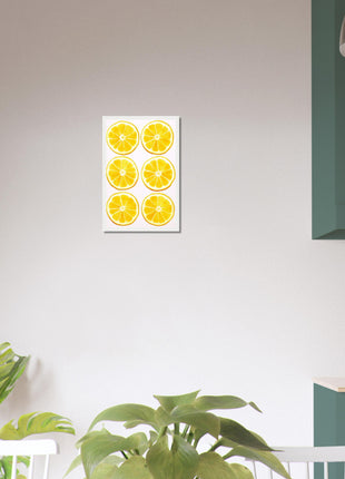 Lemon slices poster