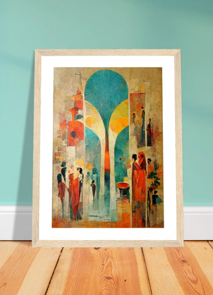 Abstract Boho Poster