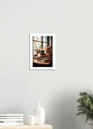 Cozy kitchen coffee poster