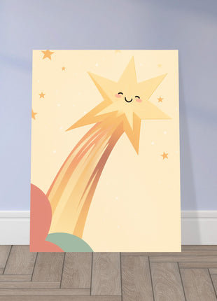 Twinkle shooting star - Childrens room poster