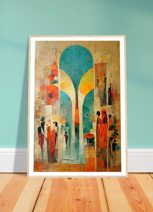 Abstract Boho Poster