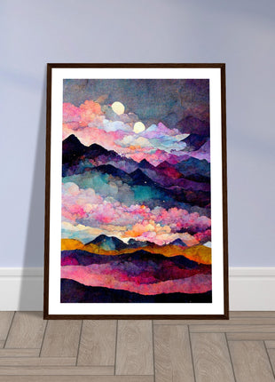 Aurora Nights Poster - Colorful Dreams