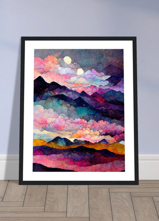 Aurora Nights Poster - Colorful Dreams