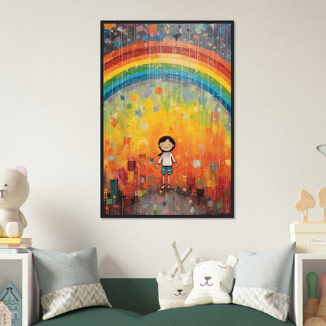 Rainbow child poster