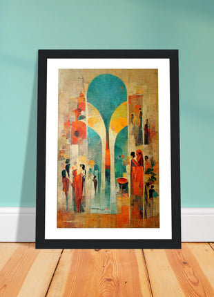 Abstract Boho Poster