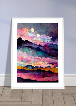 Aurora Nights Poster - Colorful Dreams