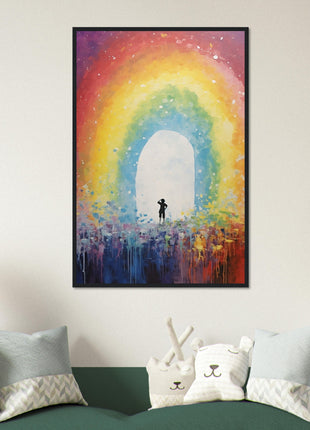 Over the rainbow poster