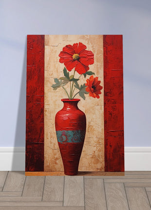 Gorgeous red flowers poster