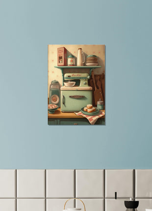 Vintage kitchen poster