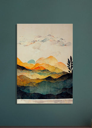 Abstract Landscape Poster