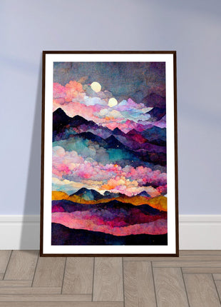 Aurora Nights Poster - Colorful Dreams