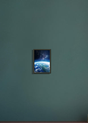 Earth from space poster