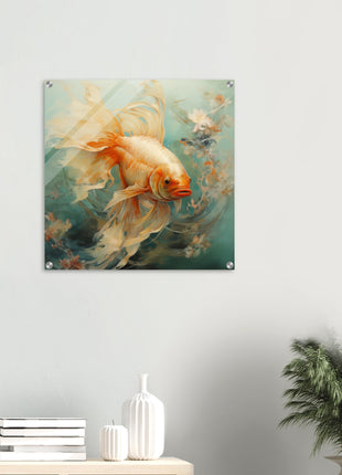 Seren goldfish poster