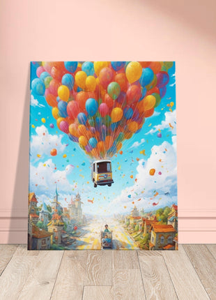 Balloon ride kids poster