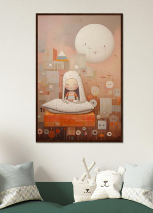 Little sleepyhead - kids room poster