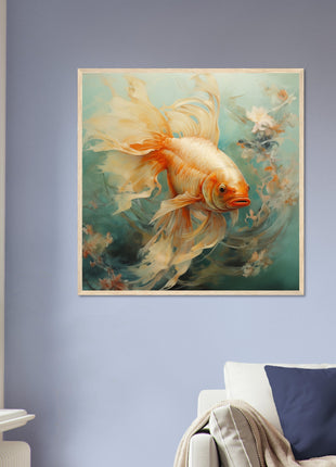 Affiche de poisson rouge Seren