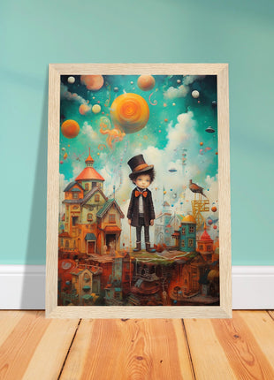 Little magician - kids room poster