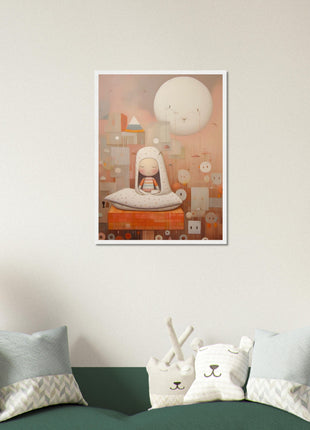 Little sleepyhead - kids room poster